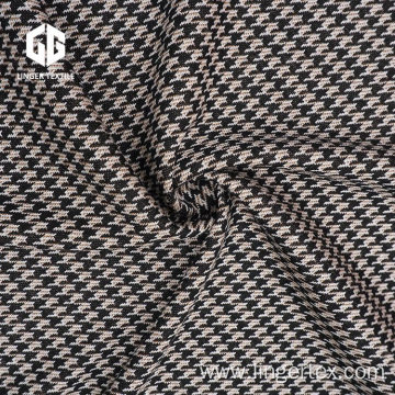 Cotton Houndstooth Jacquard Fabric For Garment Accessories